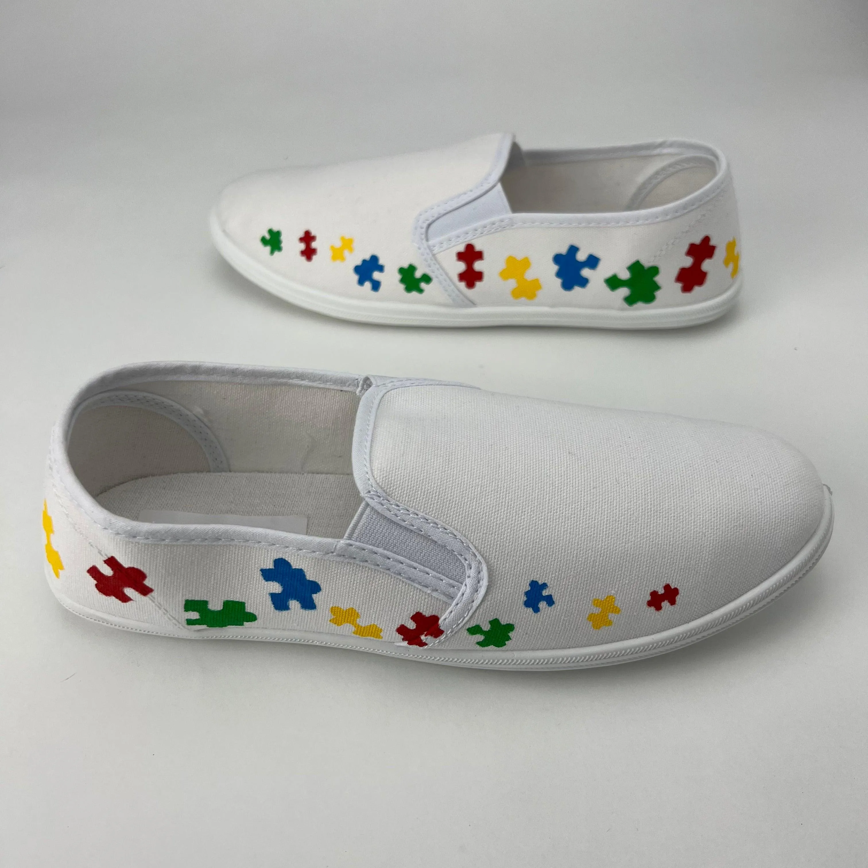 Autism Puzzle Piece Shoes