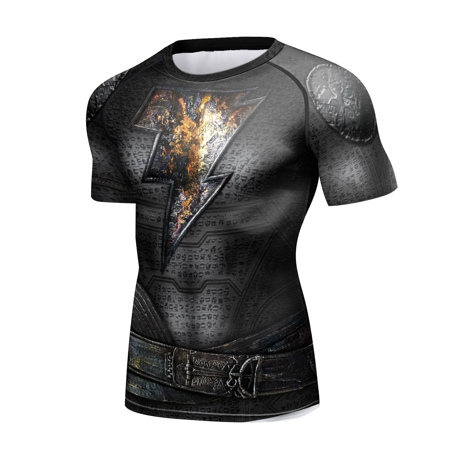 Black Adam Elite Compression Rashguard Set