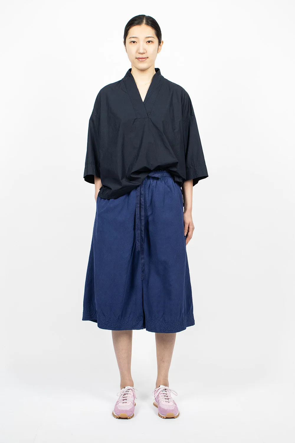 Coulisse Pant Blue Silk