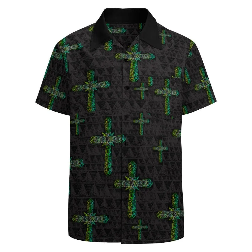 Cross Men's Button-Up Shirt