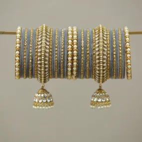 Eesha Velvet Stone Bangles