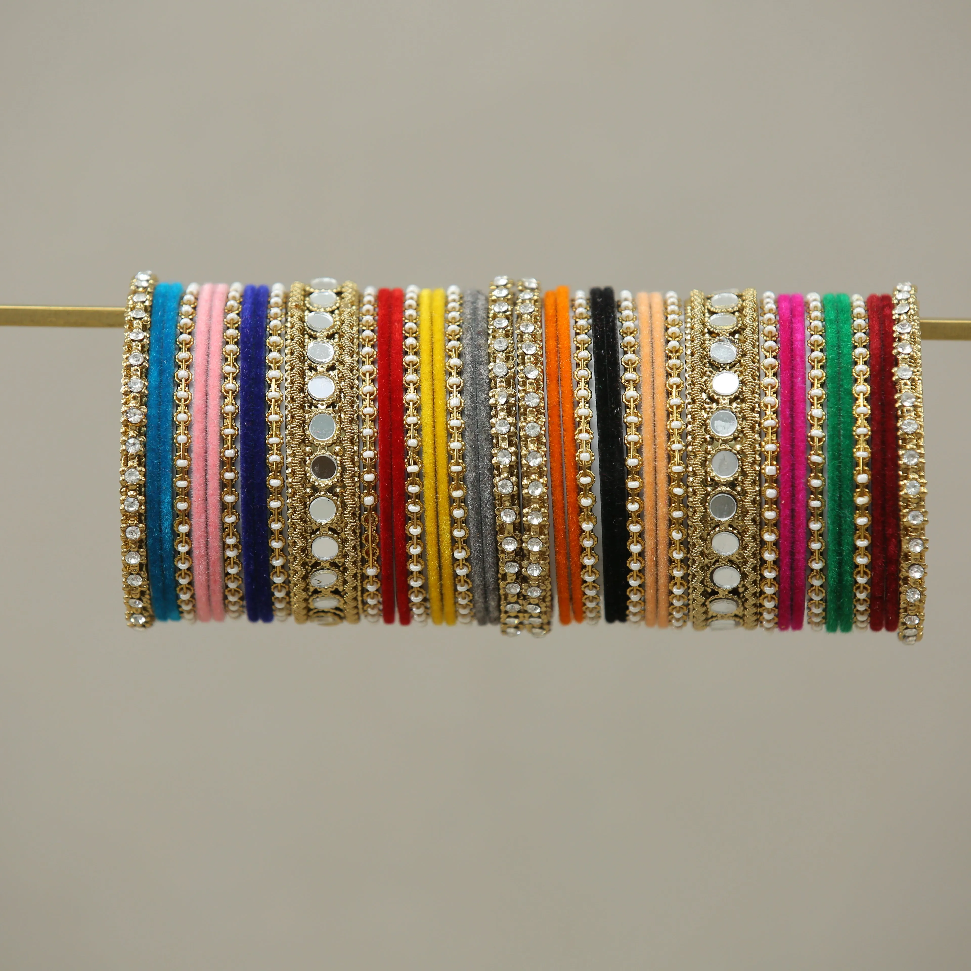 Eva Velvet Bangles