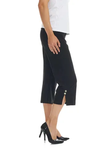 Gitane Side Split Capri in Black