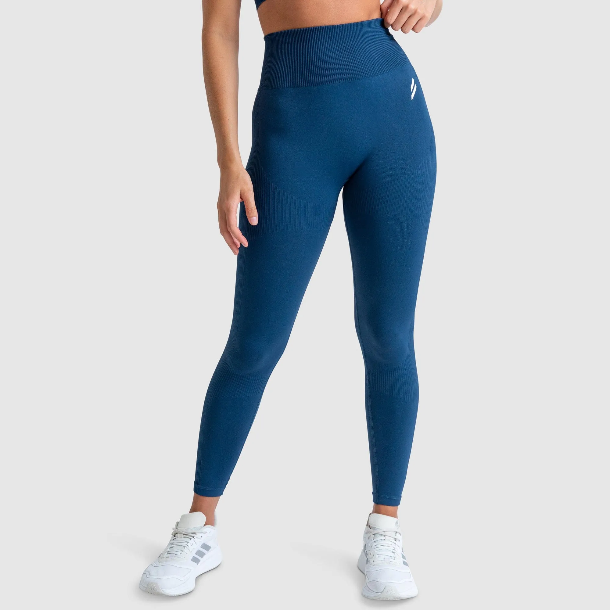 Impact Solid Leggings - Navy