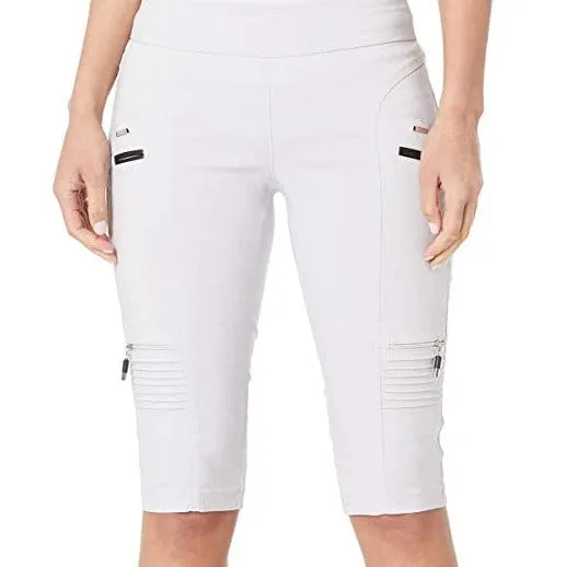 Jamie Sadock Skinnylicious Knee Capri White