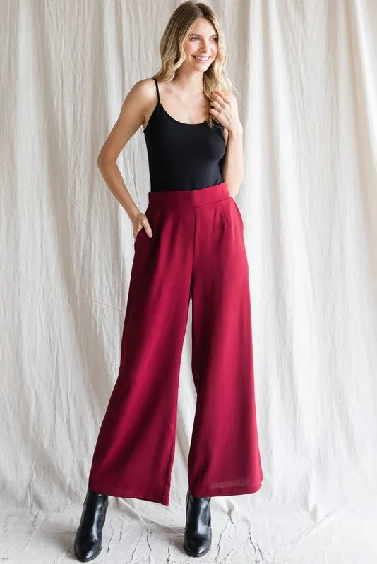 Jodifl High Waist Wide Flared Pants