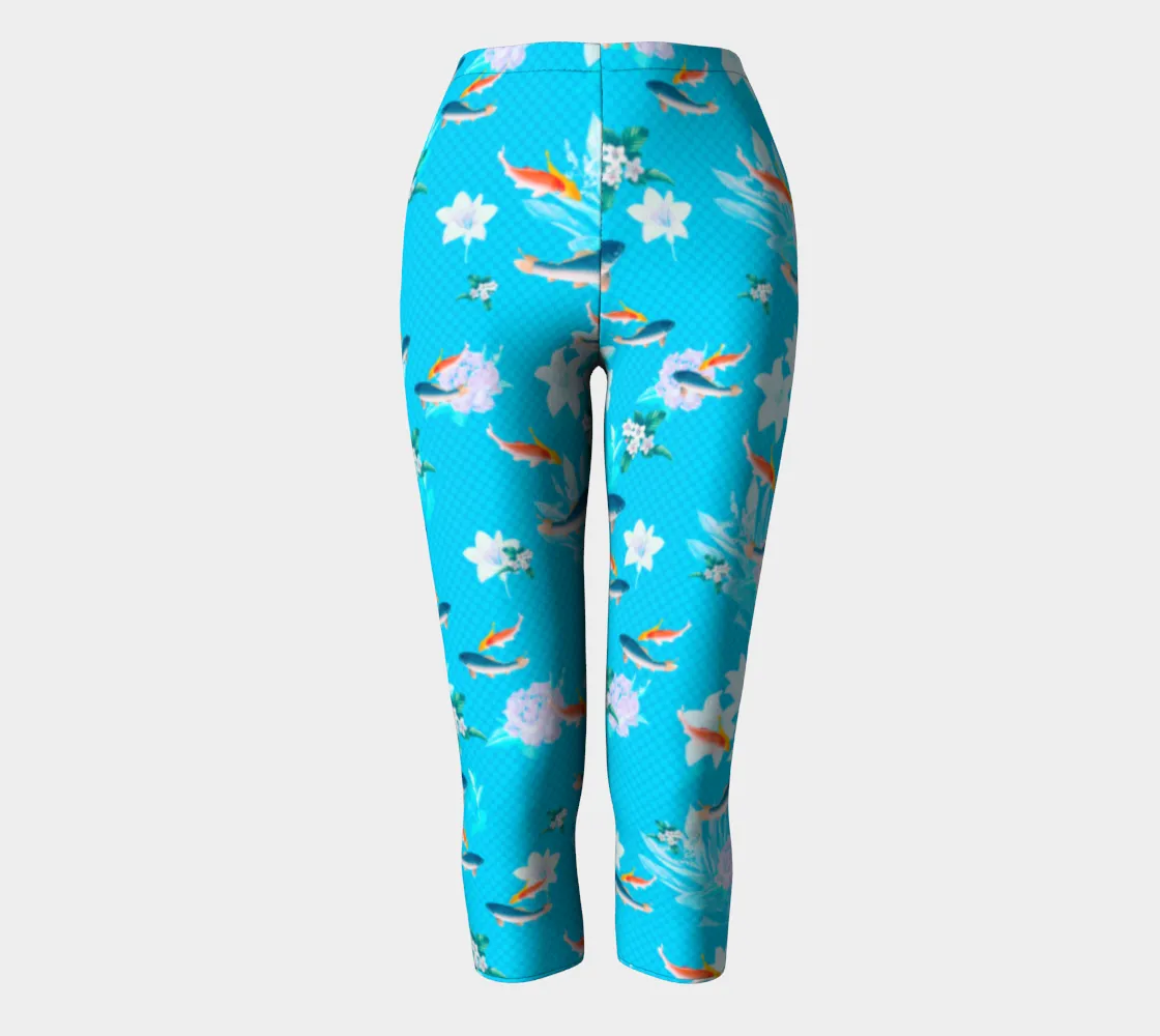 Koi Paradise Capris