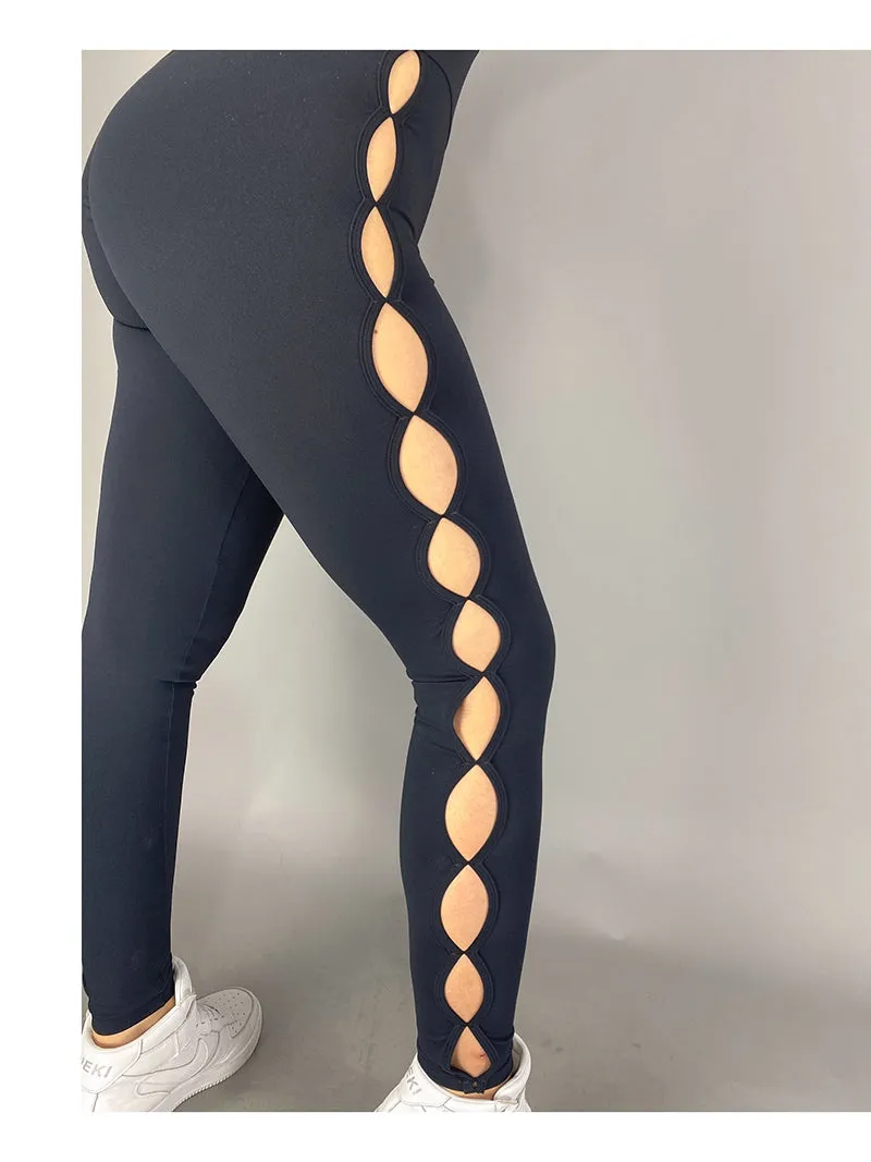 High-Performance Black Suspension Leggings for Ultimate Comfort and Flexibility