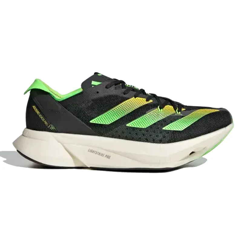 Men's Adidas Adizero Adios Pro 3, Black, 9.5 D Medium