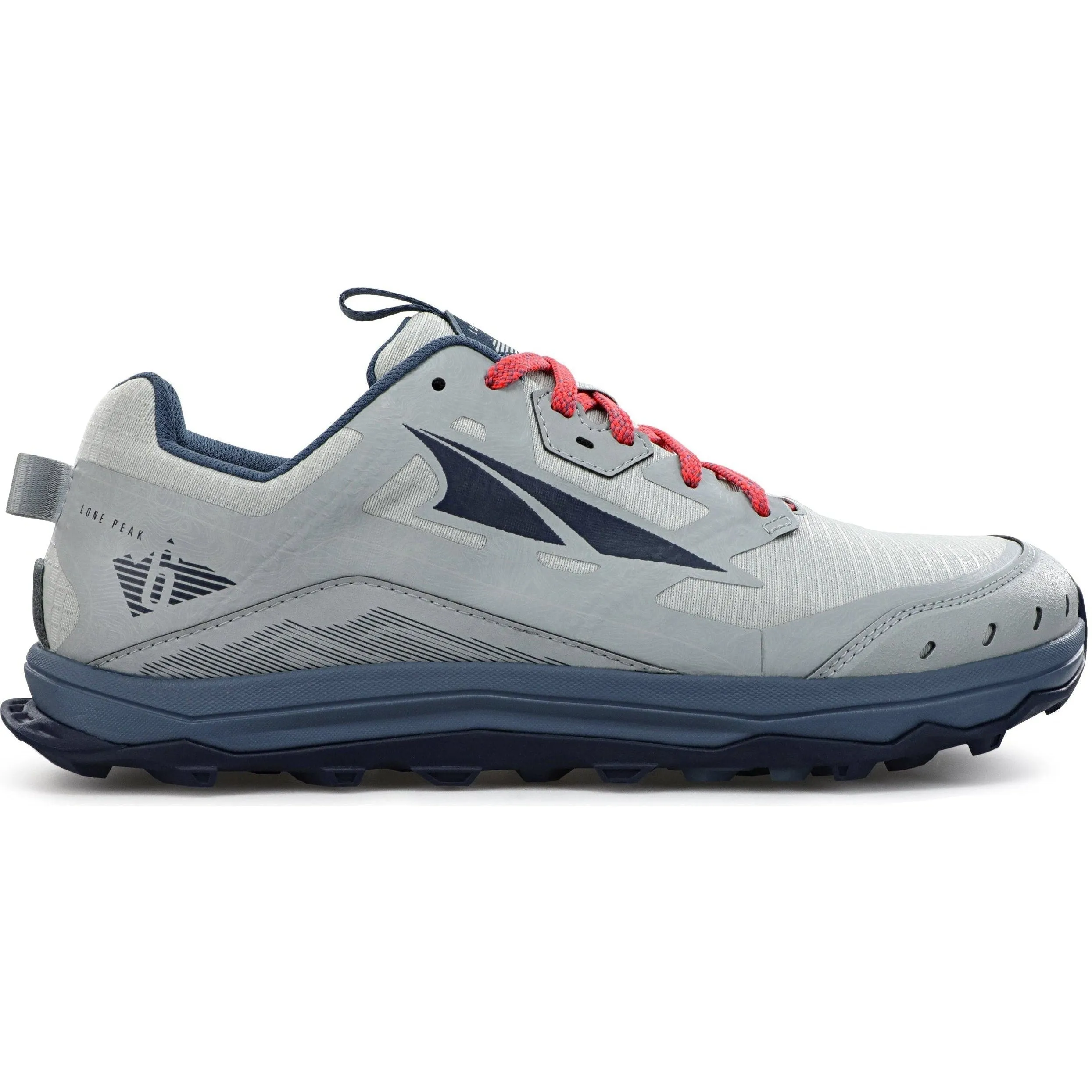 Men's Altra Lone Peak 6, Gray/Blue, 8 D Medium