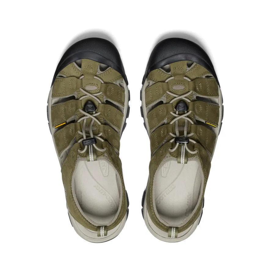 Men's Newport Leather Sandal  |  Martini Olive/Brindle