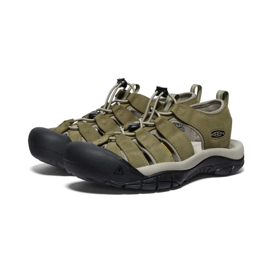 Men's Newport Leather Sandal  |  Martini Olive/Brindle