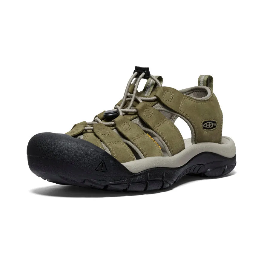 Men's Newport Leather Sandal  |  Martini Olive/Brindle