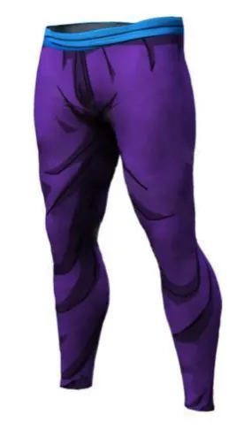 Men's Teen Gohan Armor Dragon Ball Z Leggings Premium Compression Spats