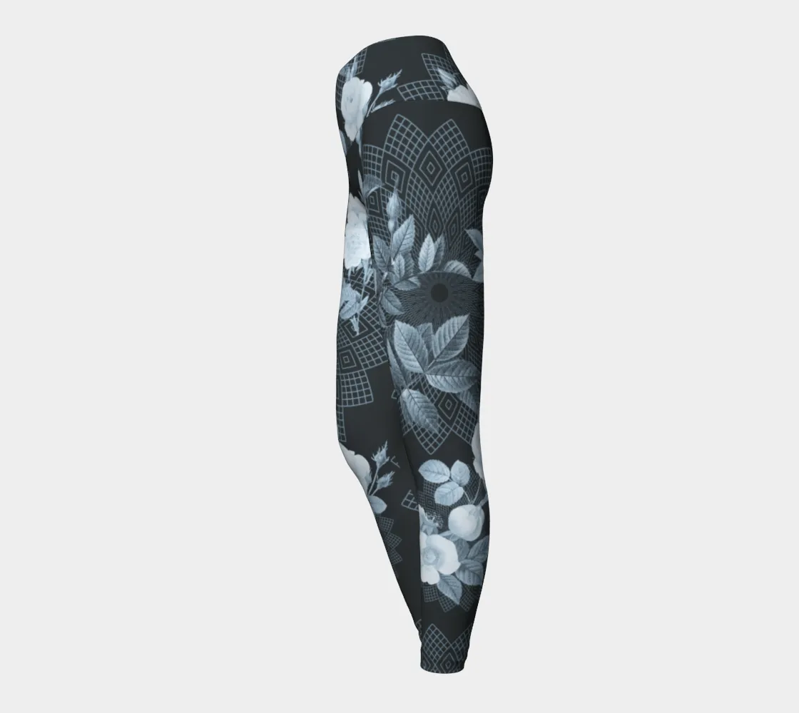 Midnight Floral Yoga Leggings