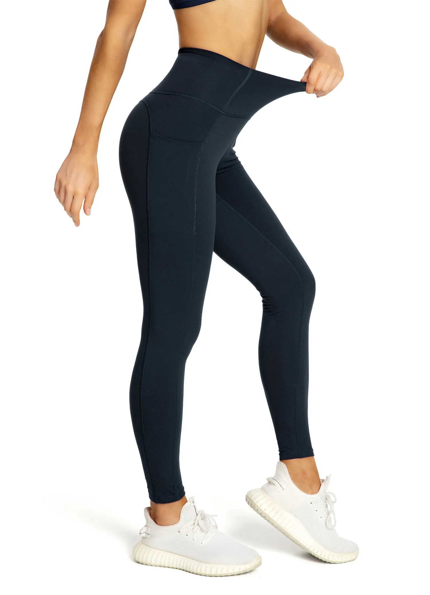 Monochrome Pockets Soft Leggings 201504