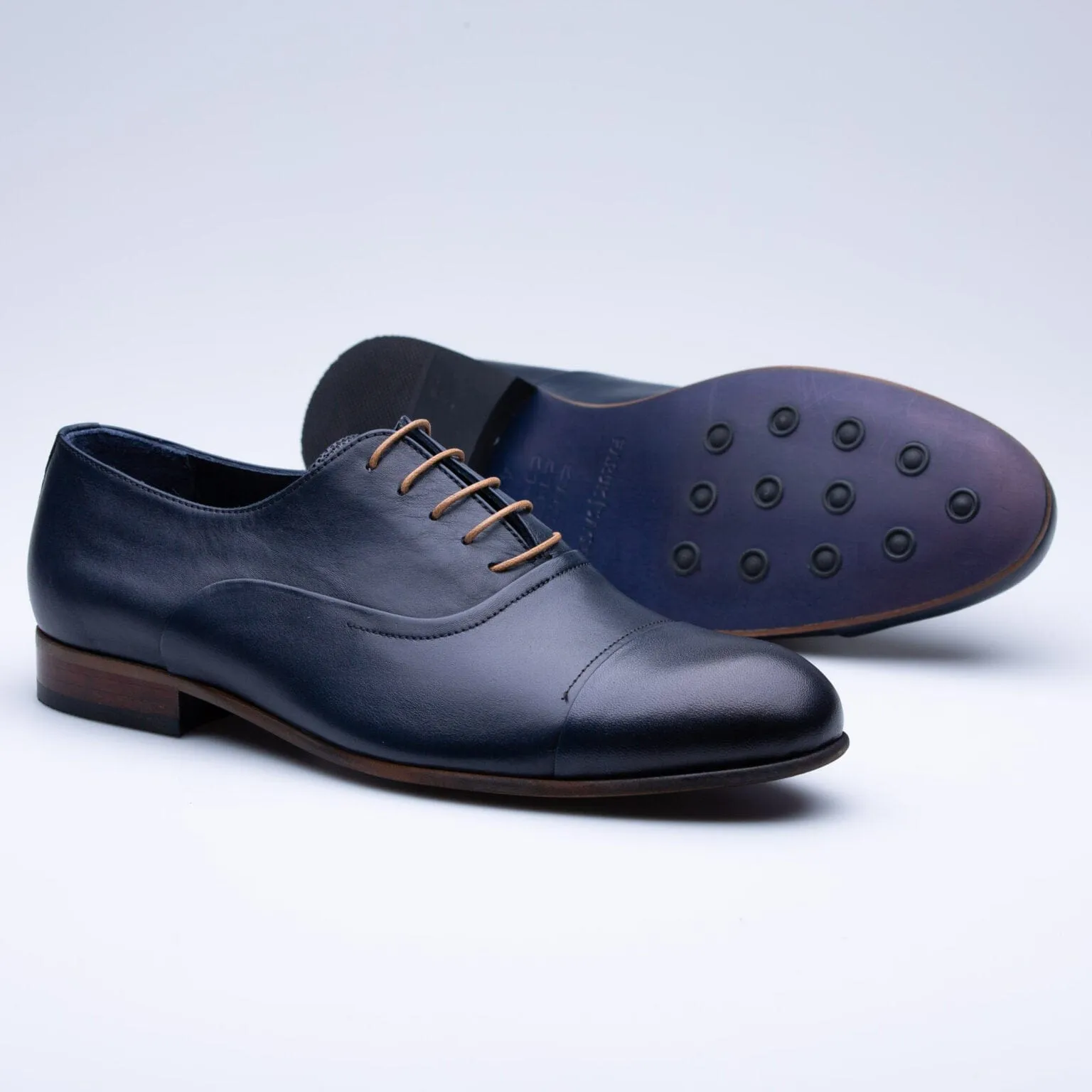 Navy Dapper Classic Shoes