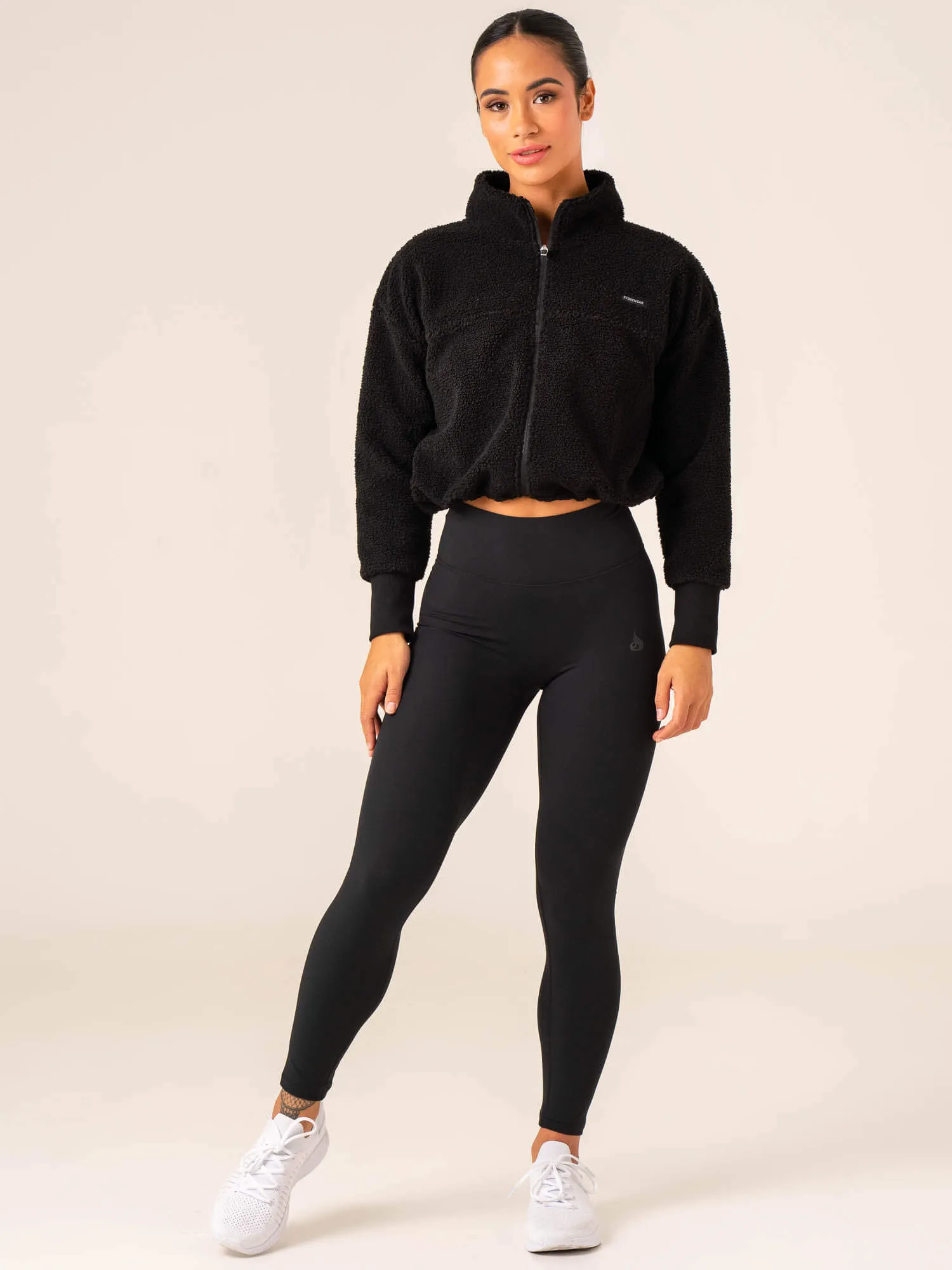 NKD High Waisted Scrunch Leggings - Black