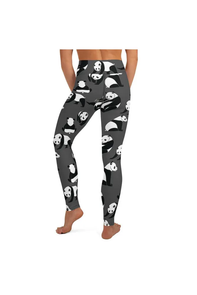 Panda Passion Yoga Leggings