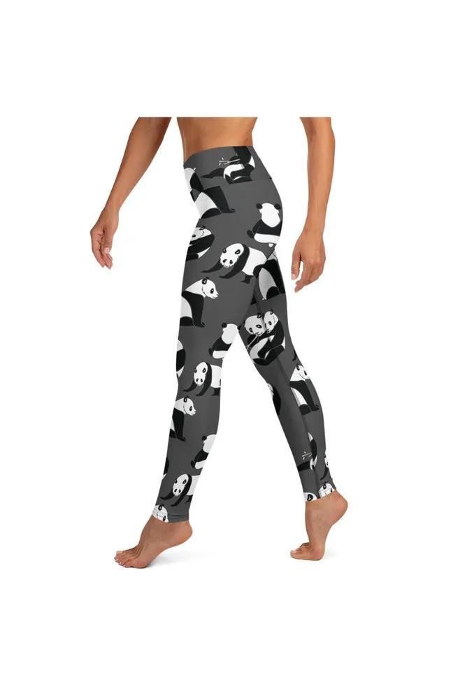 Panda Passion Yoga Leggings