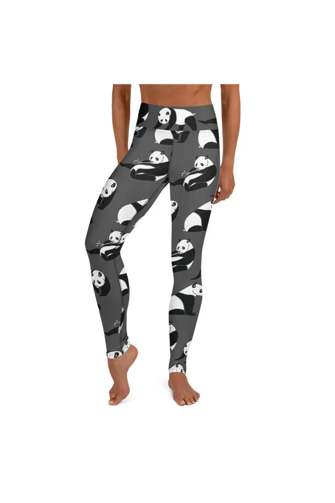 Panda Passion Yoga Leggings