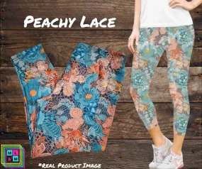 Peachy Lace Capri Length w/ Pockets