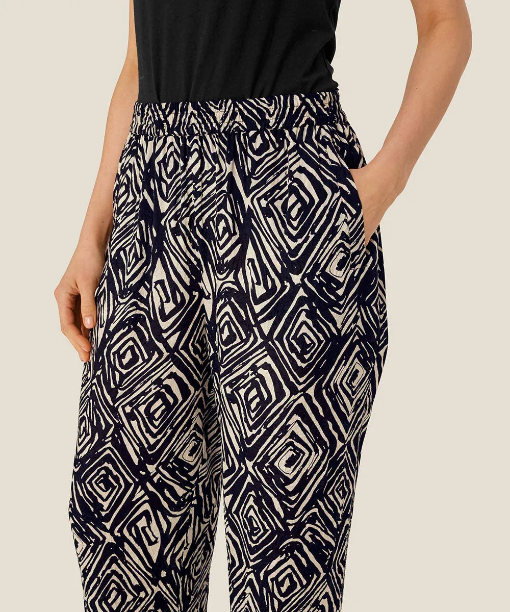 Peonos Printed Pants