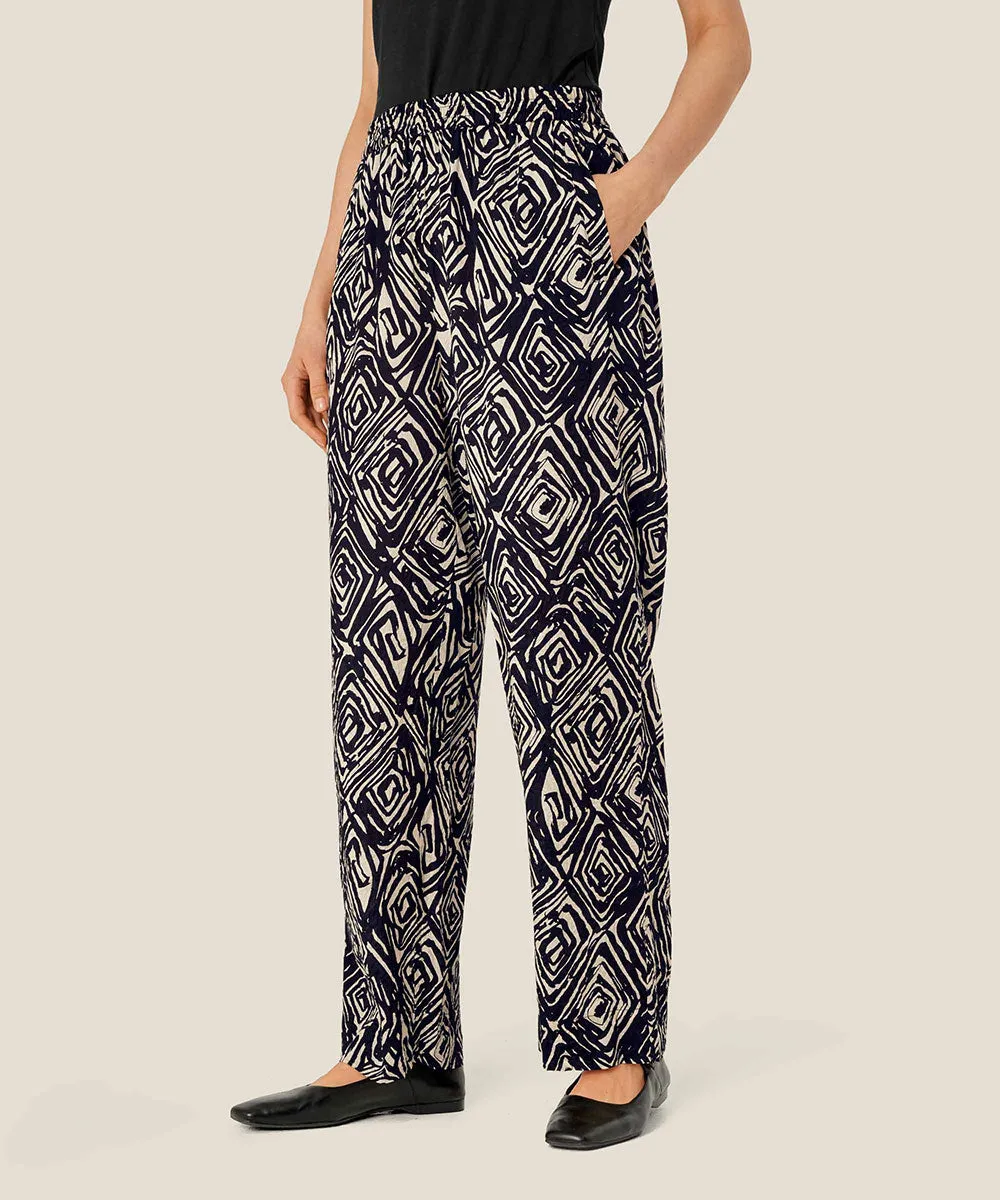 Peonos Printed Pants