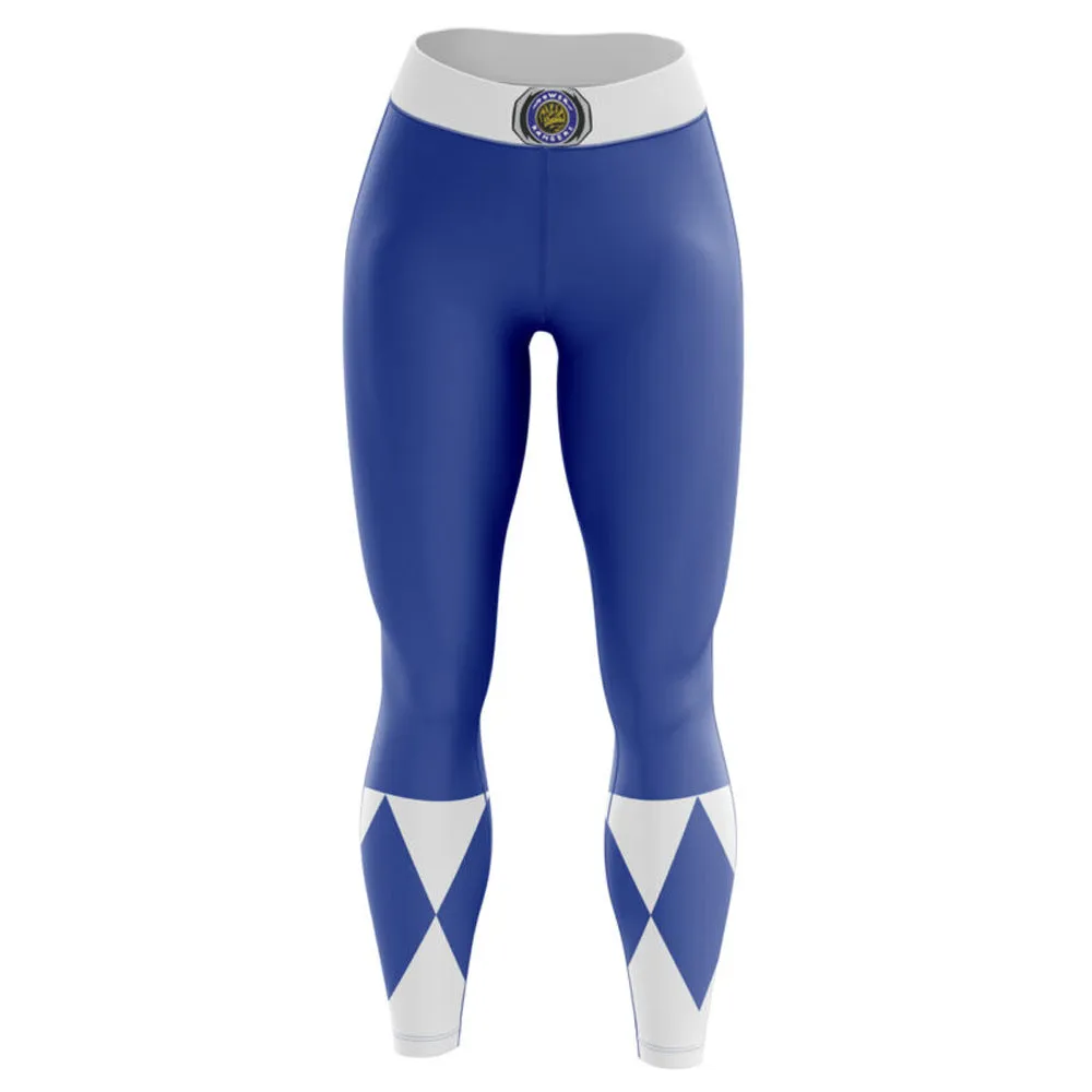 Power Rangers 'Blue Ranger' Compression Leggings Spats