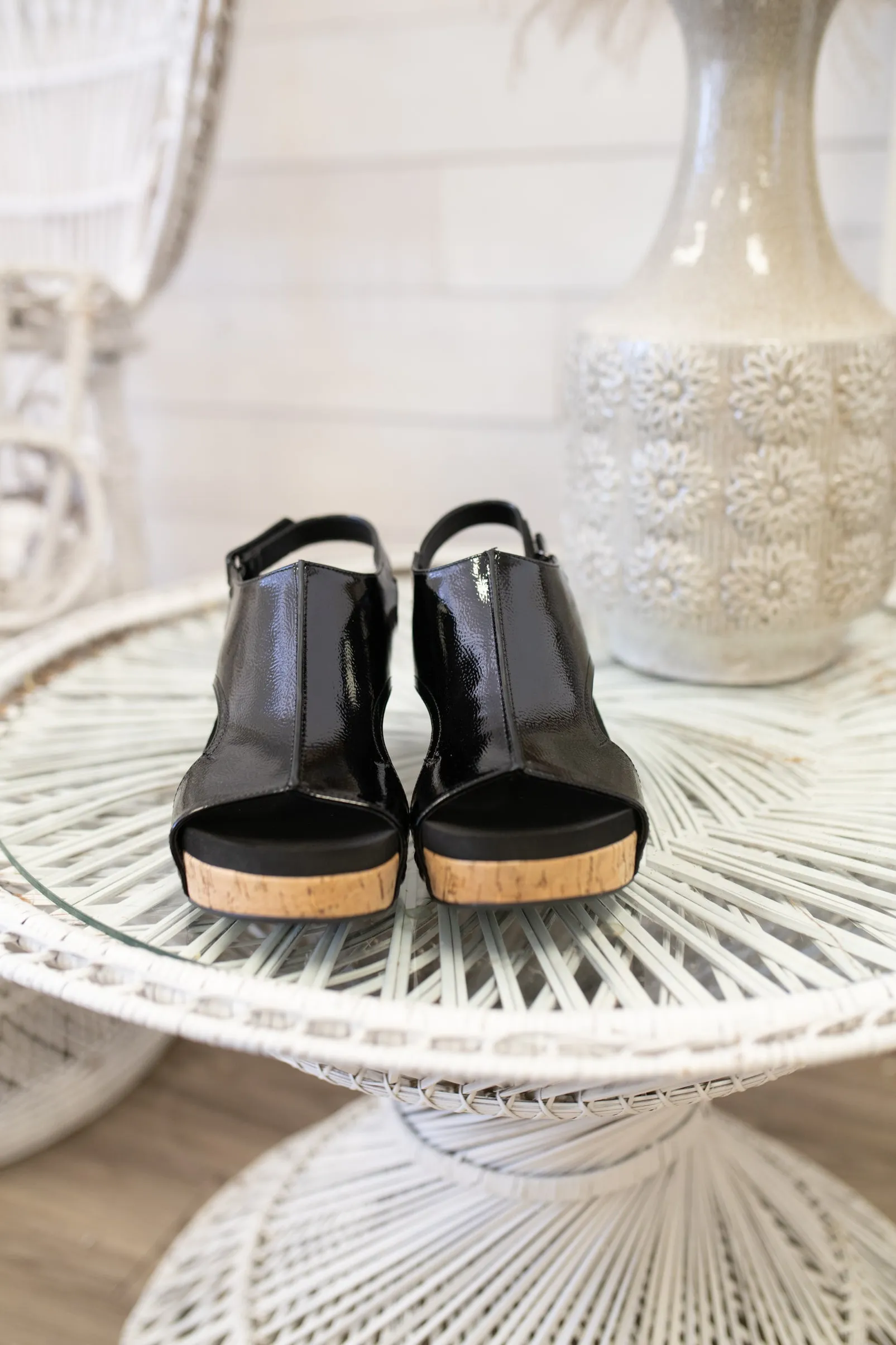 "Carley" Black Patent