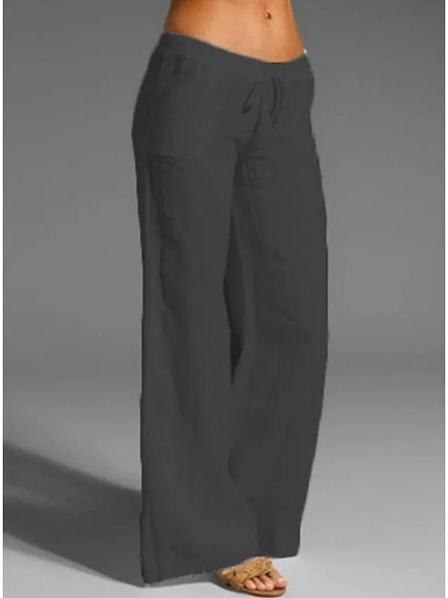 Flattering High Waist Wide Leg Culottes