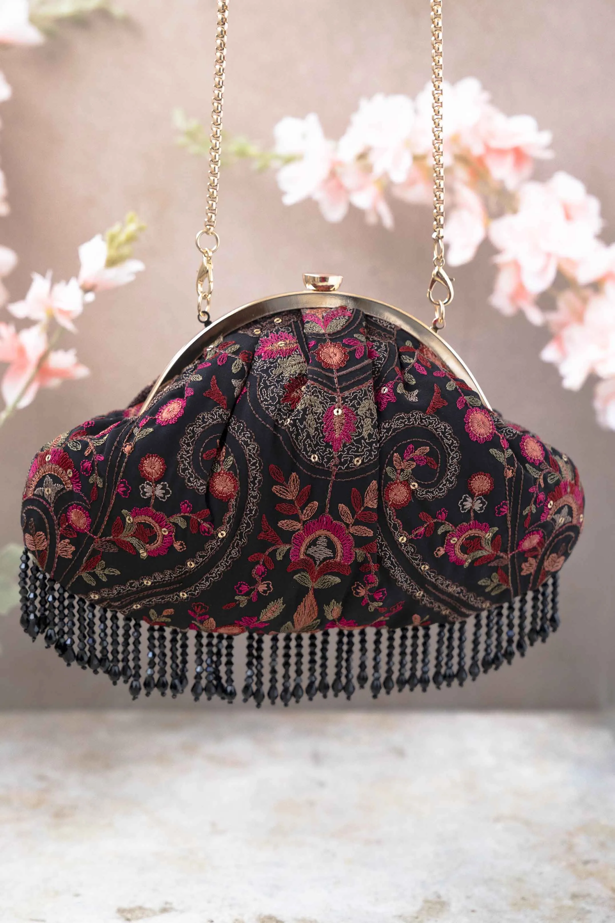 Rumi Vintage Purse - Black