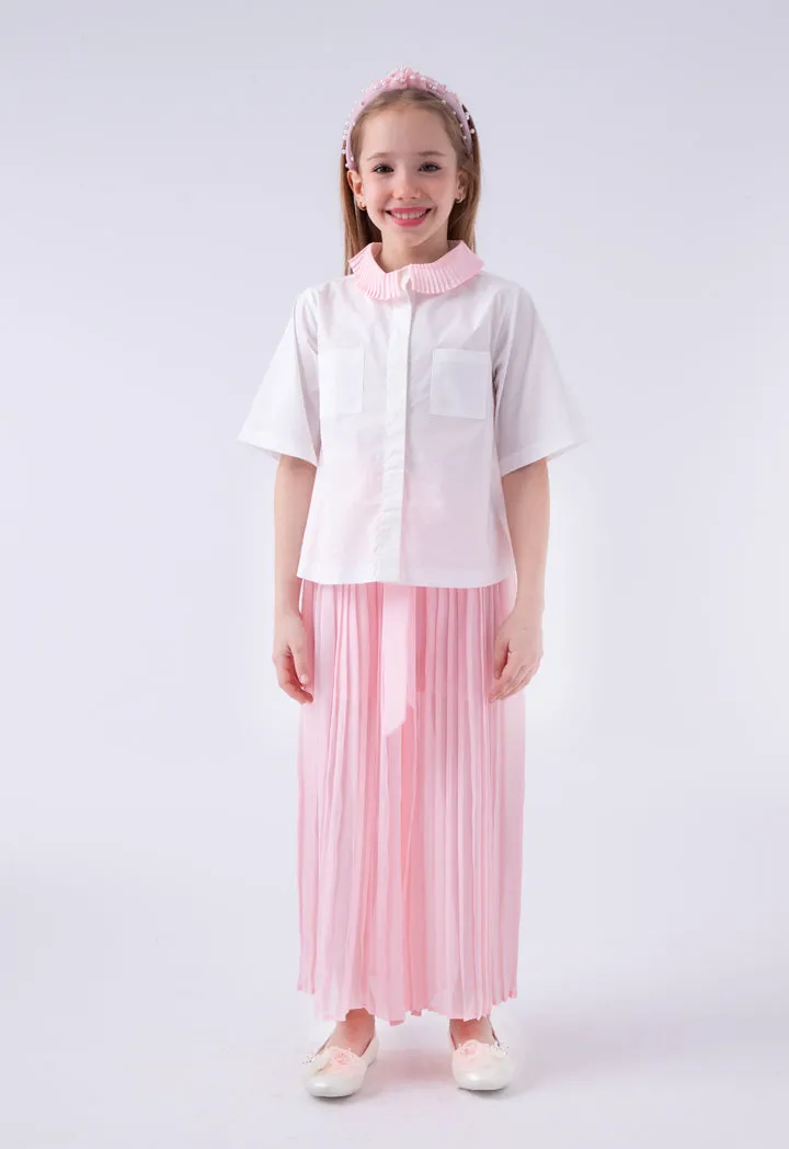 Shirt And Culottes Set