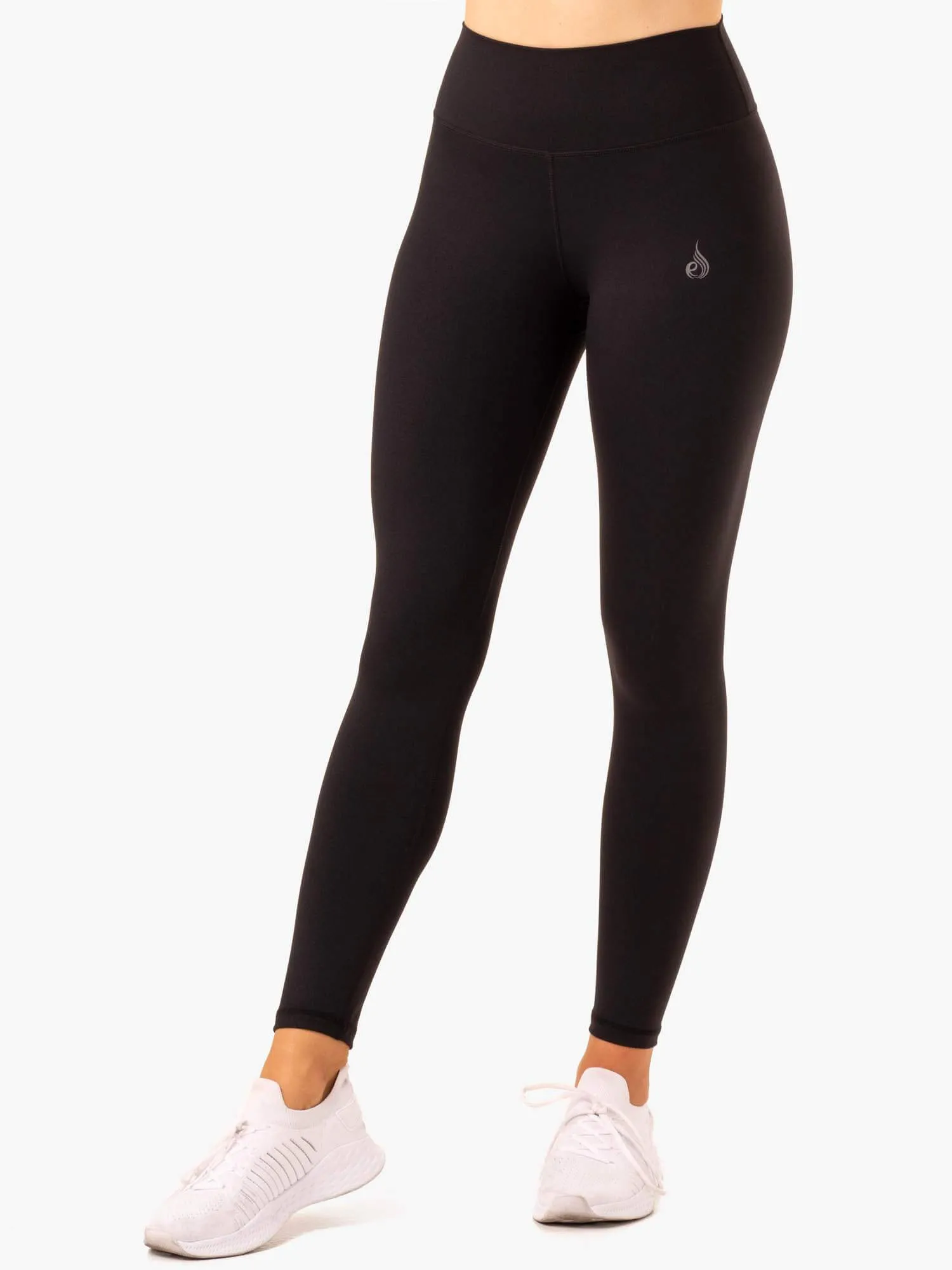 Movement High Waisted Pocket Leggings - Black