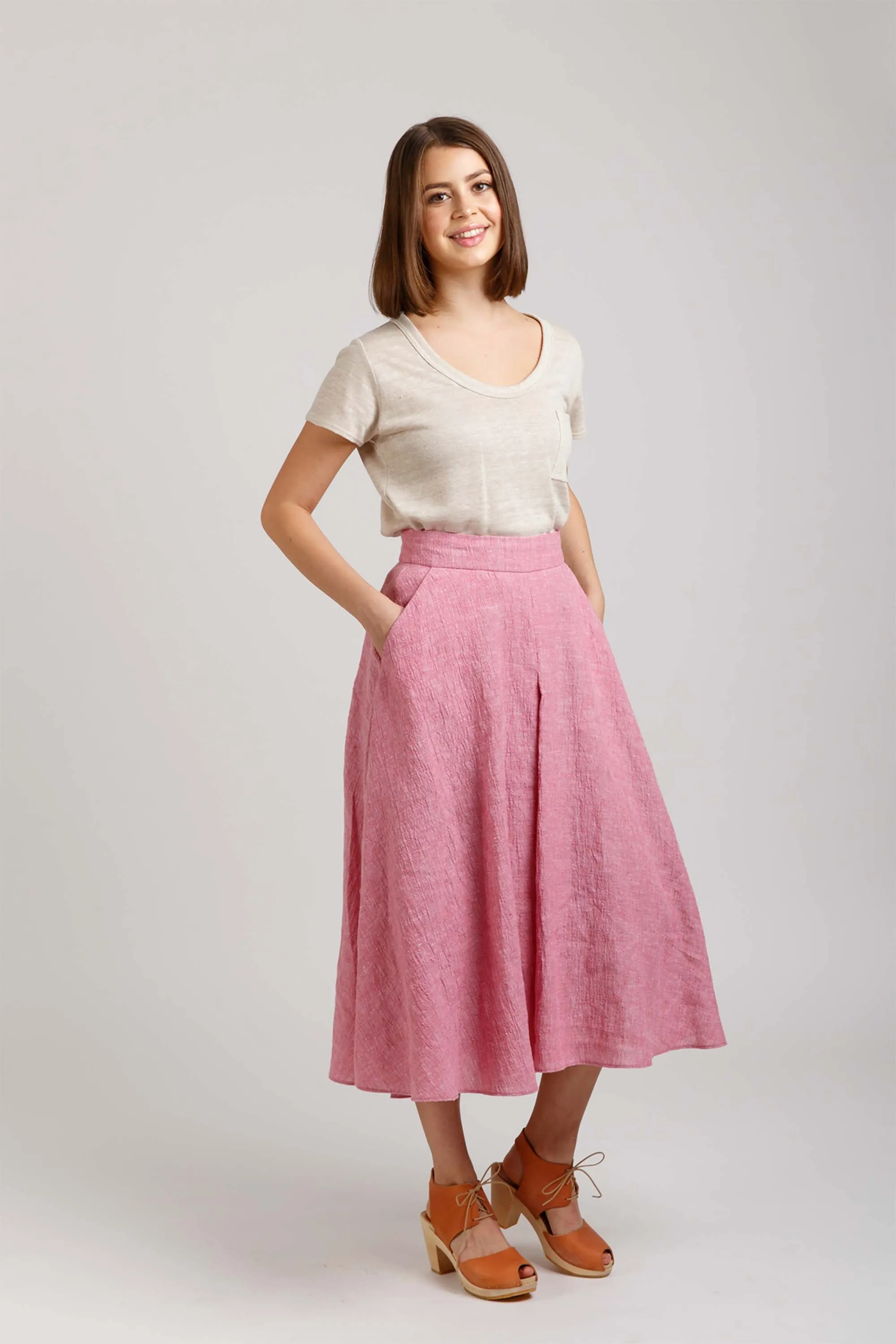 Tania Culottes Sewing Pattern by Megan Nielsen Patterns, sizes 0-20