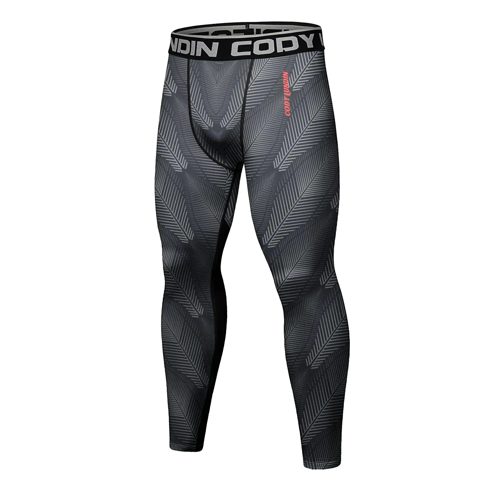 Tribal 'Carbon Fiber' Elite Compression Leggings Spats