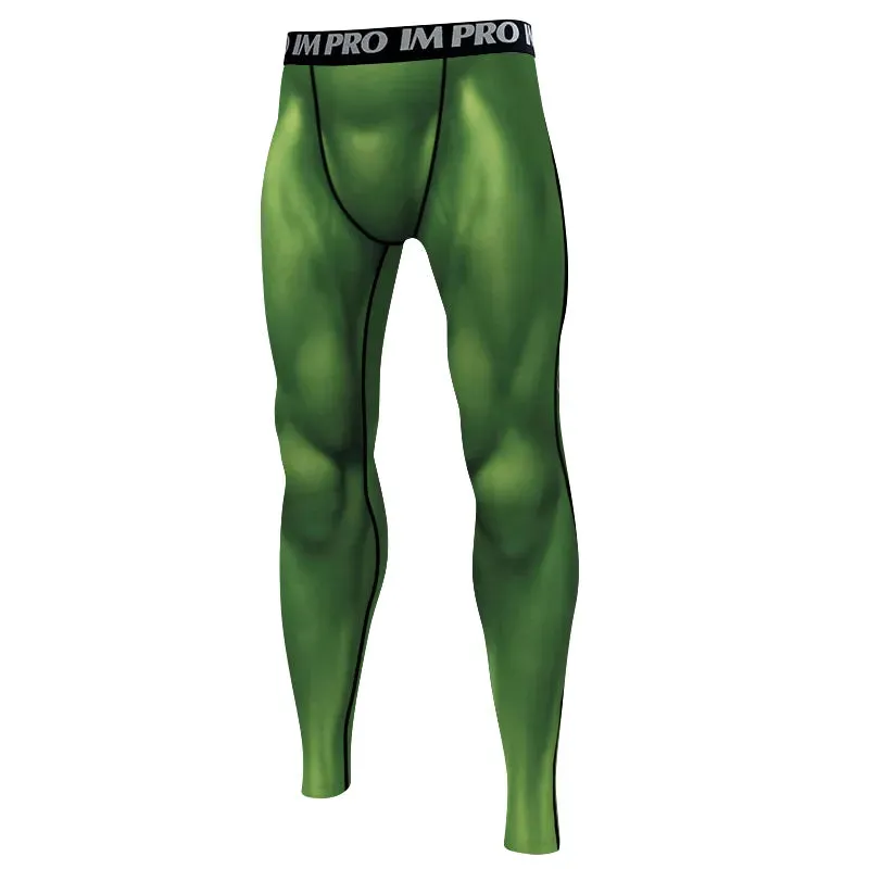 Warrior 'Angry' Premium Compression Leggings Spats