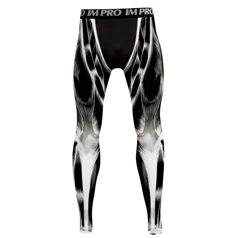 Warrior 'X-Ray' Premium Compression Leggings Spats