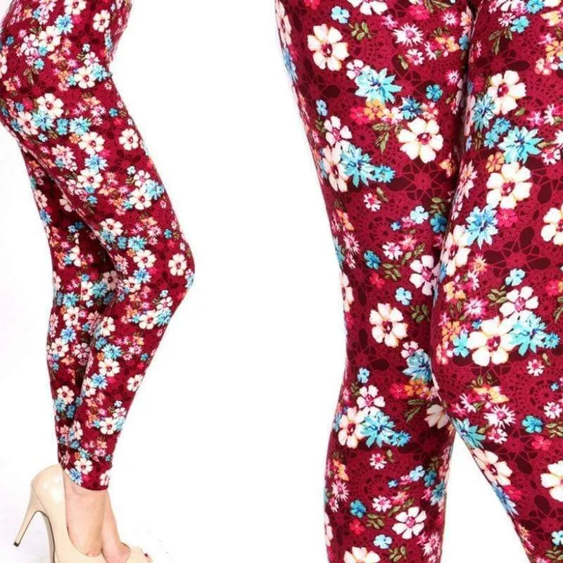 Wicked Soft Flower Power OS Leggings