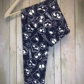 Wicked Soft Punisher Navy OS Leggings