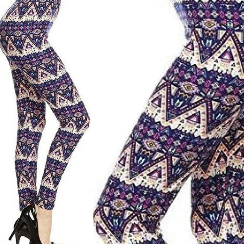 Wicked Soft Pyramid Paradise OS Leggings