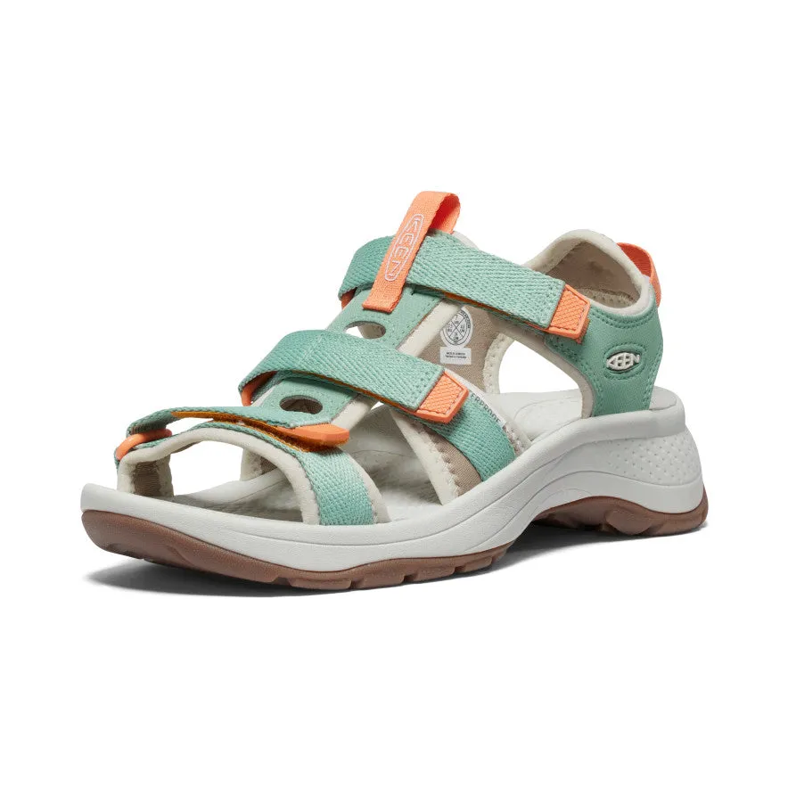 Women's Astoria West Open-Toe  |  Granite Green/Tangerine