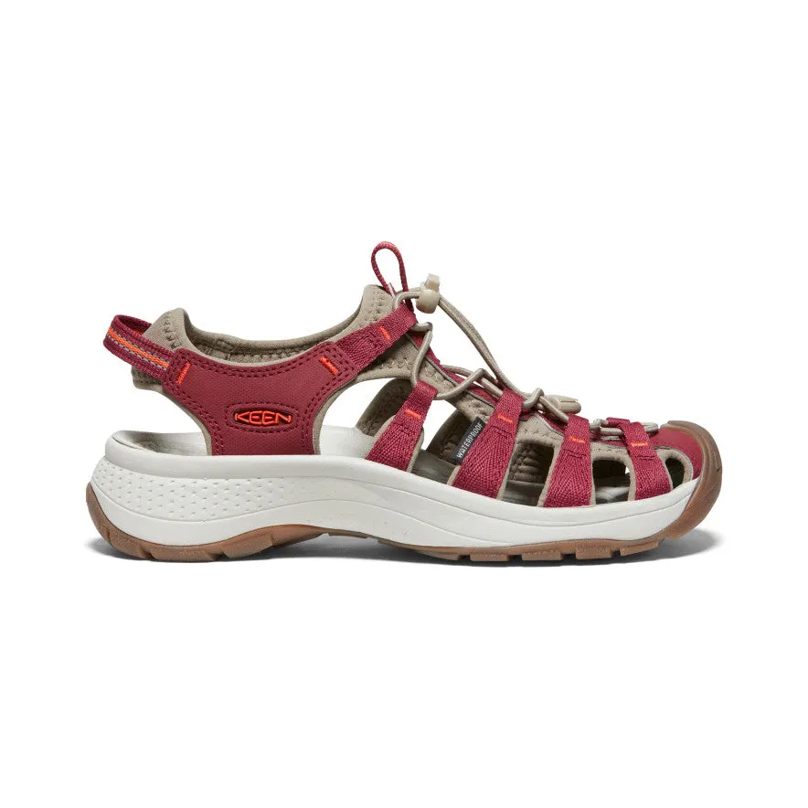 Women's Astoria West Sandal  |  Merlot/Scarlet Ibis