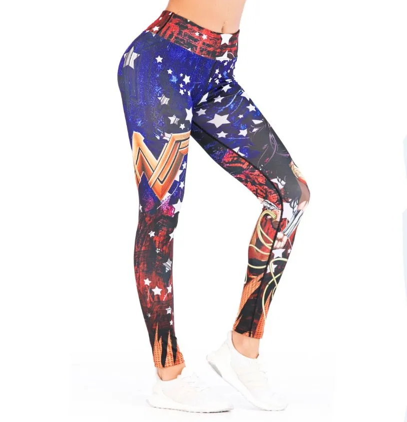 Women's Wonder Woman 'Battle Tested' Leggings