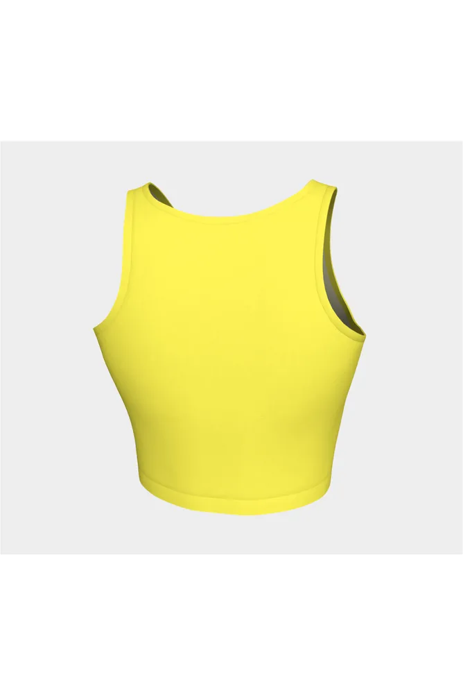 Yellow Spark Athletic Top